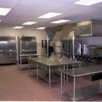 This is a picture of the kitchen at the Dyersburg Dyer County Chamber of Commerce in Dyersburg, TN 38024.